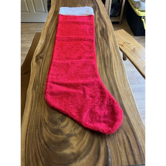 Rare Vintage Extra Large Unbranded 60” X 13” Christmas Stocking - Picture 2 of 12